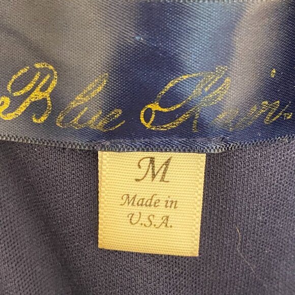 Blue Rain Maxi Dress M Made in USA Boho Paisley Spaghetti Strap Summer - Picture 12 of 12